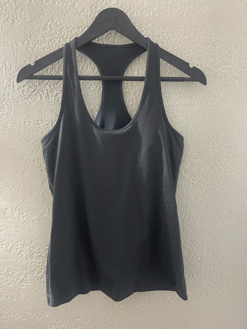 CRZ Yoga Women's Charcoal Grey Racerback Tank Top Medium Dri-fit